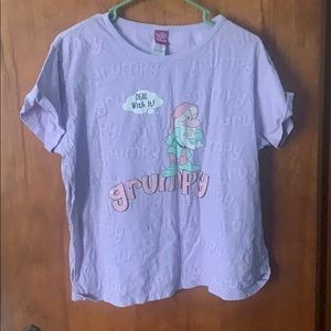Purple grumpy shirt